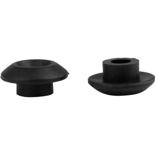 6Pcs/Set Black Kayak Boat Mooring Deck Fitting Fishing Rigging Accessories