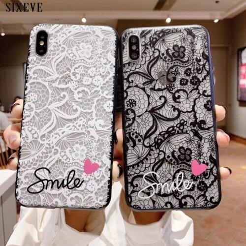 Love heart Lace Flower Case For Samsung galaxy J7 Neo J701F M10 M20 J3 J5 J7 2015 2016 2017 J2 Prime Pro Duos Hard PC back Cover