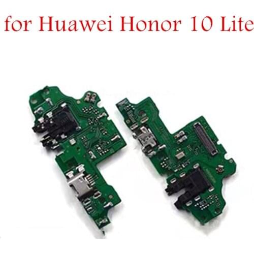 For Huawei Honor 10 Lite USB Charger Connector Flex Cable USB Charging Dock PCB Board Flex Cable Repair Spare Parts