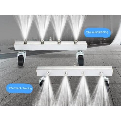 Used for high-pressure cleaners, chassis cleaners, water brooms, washing machine fan nozzles, car cleaning road cleaning tools