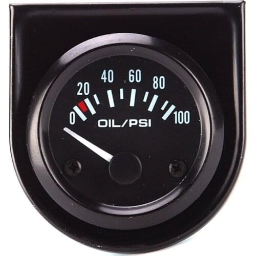 52mm 12V General Oil Pressure Gauges with Sensor Oil Temp Oil Meter