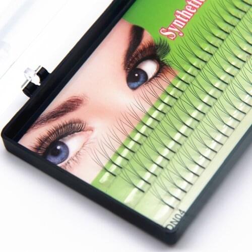 NAVINA 8mm10mm12mm Options 3 Flairs False Eyelashes 102 D Lash Natural Long 3D Black Individual Fake Eyelash Extension Kit