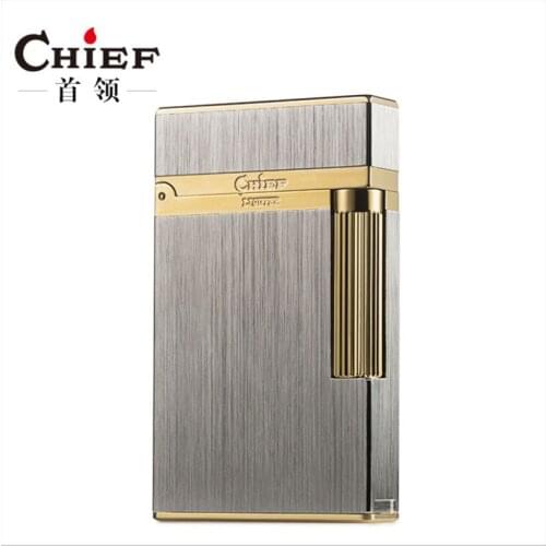 Chief 2018 New Lucent Old Fashioned Nostalgic Domestic Brass Personality Creative Windproof Kerosene Lighter