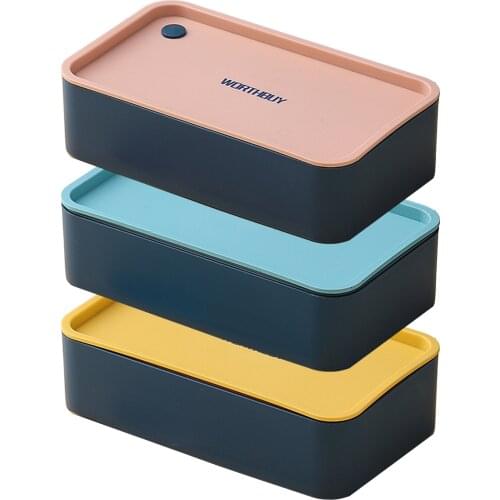 Portable Lunch Box Leakproof Bento Box Durable Lunch Container For Office Worker Children Food Box expedient