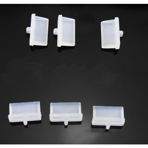USB AF Female dust plug, Crystal head PVC plug, rubber plug, USB interface protection plug, connector dust cover