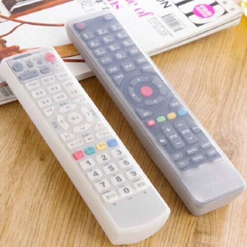 Dustproof Silicone Cover Remote Control Waterproof Air Condition TV Transparent Haier Covers Anti-Dust Household Necessities