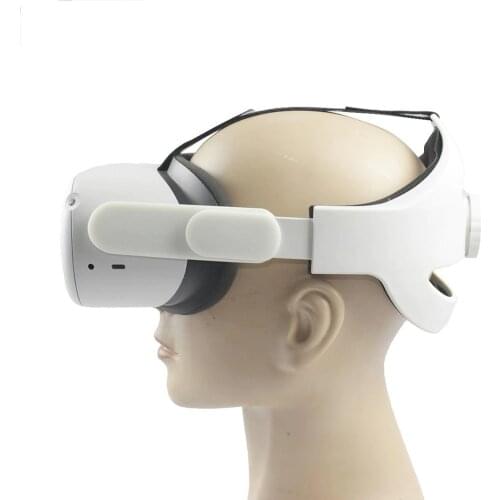 PU Adjustable VR Head Strap For Oculus Quest 2 Helmet Belt Headband Head Reduced Pressure Fixing For Quest 2 Vr Accessories