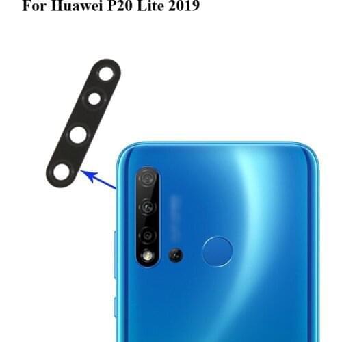 2PCS Original New For Huawei P20 Lite 2019 Back Camera Glass Lens test good For Huawei P 20 Lite 2019 Replacement P20lite 2019