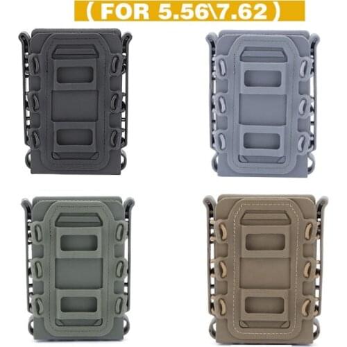 Rifle Mag Carrier Tactical Magazine Pouches 5.56mm 7.62mm Military Airsoft Mag Pouch