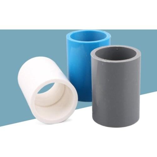 ID 20/25/32/40/50mm PVC Pipe Straight Equal Connector Joint Garden Irrigation Watering Adapter Fish Tank Accessories