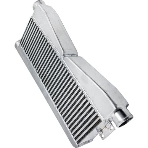 Universal Bar & Plate Twin Turbo Intercooler 28" x 12" x 3" 2.5" Inlet 3" Outlet