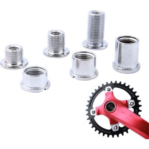 1Pc Crankstel Bouten Crank Bouten Fiets Kettingblad Bouten Fiets Crank Schroeven Moer Kettingwiel Bouten Fiets Accessoires