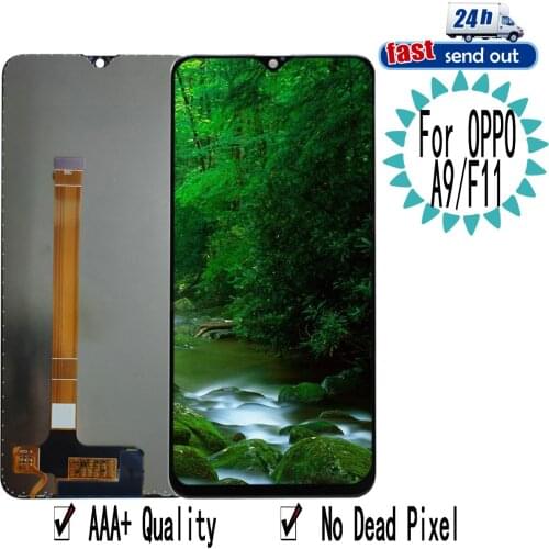 6.53" A9 LCD For OPPO A9 LCD Display Touch Screen Digitizer Assembly Replacement For OPPO F11