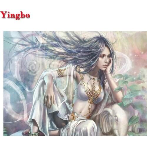 Anime Beauty Diamond Painting Crystal painting Rhinestones pictures By Number diy 3d Diamond Embroidery Mosaic Wall Stickers