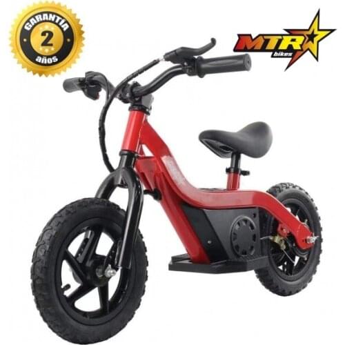 Electric bicycle without pedals for children