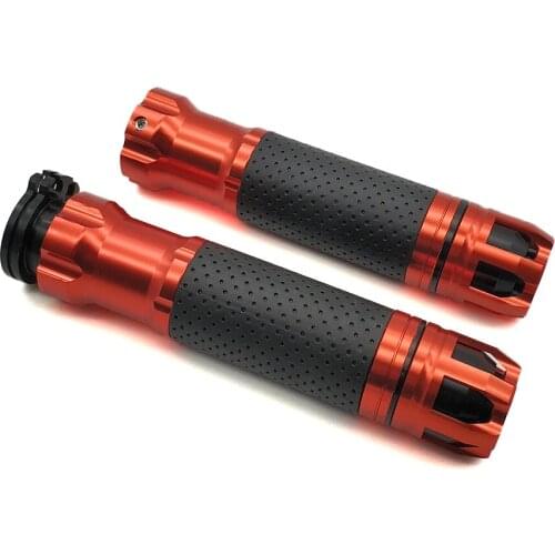 Motorcycle Anti-Skid Handle ends handlebars Racing hand grips CNC 22mm 7/8" For Ducati 400 620 695 696 796 821 797 900 MONSTER