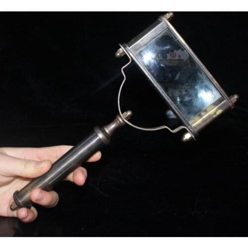 Nepal backflow brass magnifying crafts statue