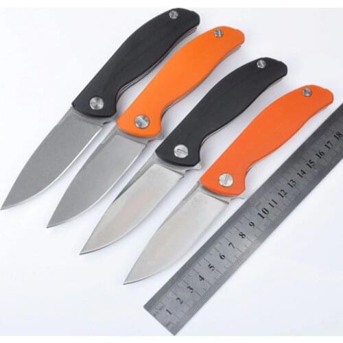 Brave Fighter F3 F95 D2 blade G10 handle 2 Colors folding bearing knife outdoor camping survival tool hunting EDC tactical tool