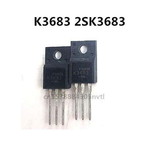 Original 10pcs/ K3683 2SK3683 TO-220F 500V 19A
