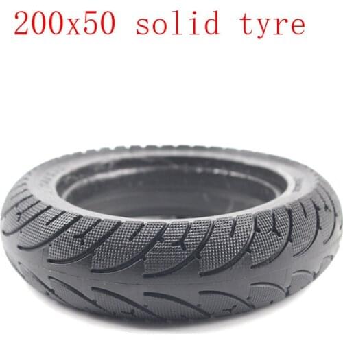 8 inch 200*50 solid explosion-proof tire For kugoo s3 s1 scooter accessories solid tyre