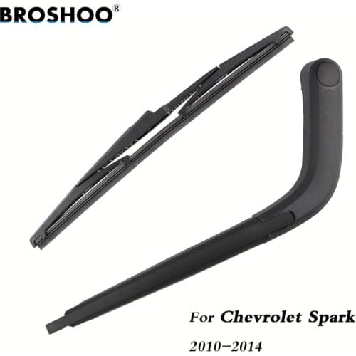BROSHOO Car Rear Wiper Blades Back Windscreen Wiper Arm For Chevrolet Spark Hatchback (2010-2014) 310mm,Windshield Auto Styling