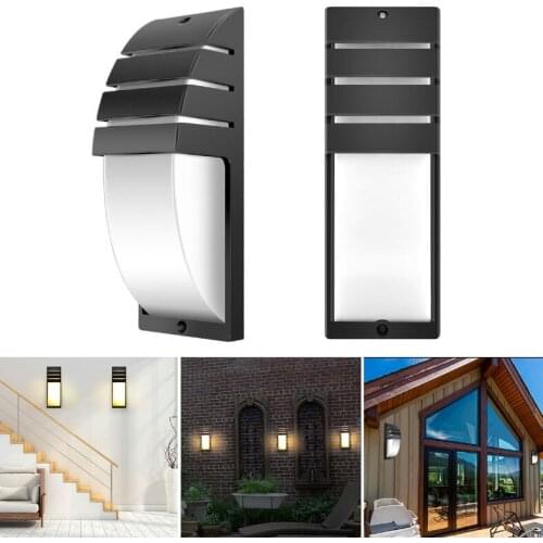 12W LED Wall Light Outdoor Waterproof IP65 Porch Garden Wall Lamp Sconce Balcony Terrace Decoration Lighting Lamp