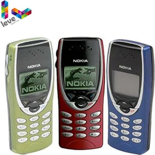 Used Nokia 8210 GSM 900/1800 Support Multi-Language Unlocked Refurbished Cell Phone Free Shipping