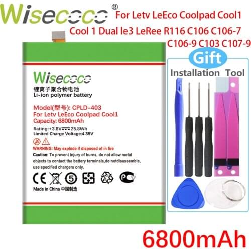 Wisecoco CUBOT X18 Plus Phone Batteries
