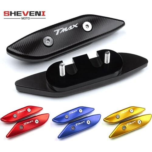 Motorcycle CNC Mirror Hole Cap Cover Driven Mirror Bracket For Yamaha TMAX 530 2012 2013 2014 2015 2016 2017 T MAX 530 TMAX530