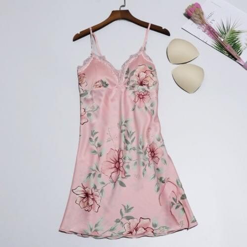 Women V Neck Sexy Lingerie Sleepwear Lace Floral Womens G-string Dress Babydoll Nightwear Plus Size