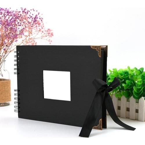 1PC Photo Albums Scrapbook Paper DIY Craft Album Scrapbooking Picture Album for Wedding Anniversary Gifts Memory Books