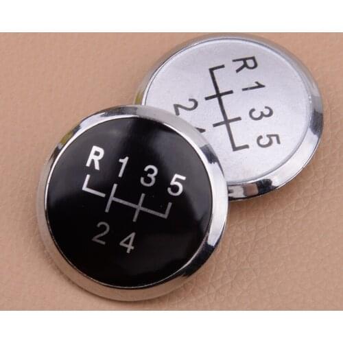 5 Speed Gear Stick Knob Badge Trim Cover Cap Emblem fit for VW Transporter T5 T5.1 2003 2004 2005 2006 2007 2008 2009 2010