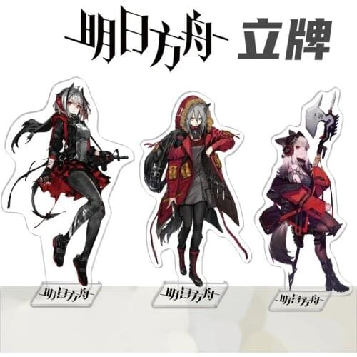 Anime Arknights Acrylic Stand Figure Creativity Desktop Arknights Standing Plate Decoration Collection Model Toy Gifts