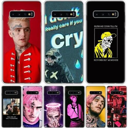 Lil peep Missing you Cover Phone Case For Samsung Galaxy S10 S20 Ultra Note 10 9 8 S9 S8 J4 J6 J8 + Lite Plus Pro S7 Coque