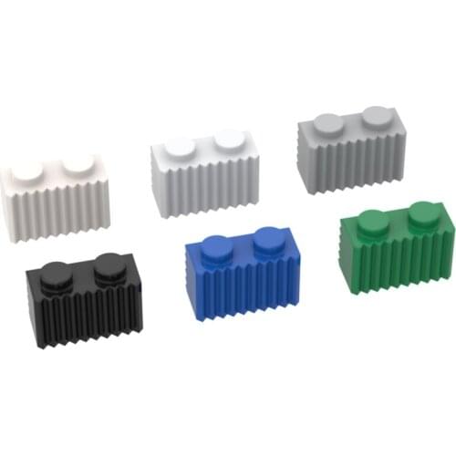 10PCS Bricks Compatible Assembles Particles 2877 1x2 For Building Blocks Classic Brand DIY Educational High- techSpare Toys