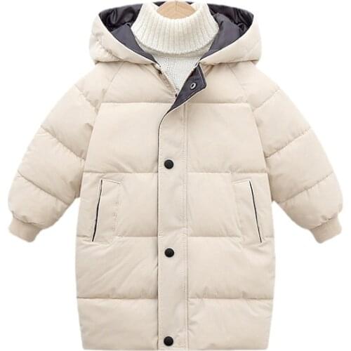 Winter Baby Down Coat Child Outerwear Overcoat Girls Parkas Toddler Girls Jackets Kids Winter Clothes Girls Winter Coat
