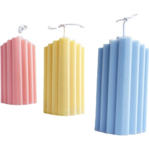 DIY Handmade Candle Mould Trapezoidal Building Blocks Candle Mould Aromatherapy Candle Mould Iceberg Candle Mould