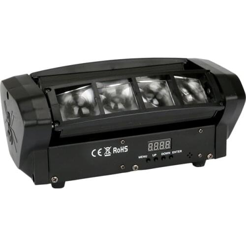 Hot sale super bright Mini 8X10W RGBW LED Spider Beam stage effect lights Stage Lighting DMX512 Disco DJ Party Light