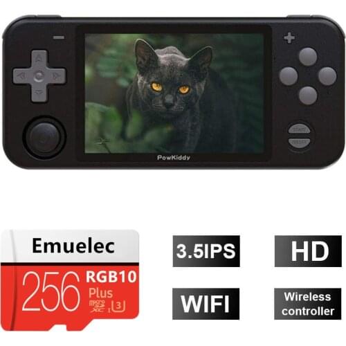RGB10 256G Retro RK3326 Quad-core 1.5Ghz Processor Handheld Game Console 480*320 3.5" Full-View IPS Screen Open Source 2800mAh