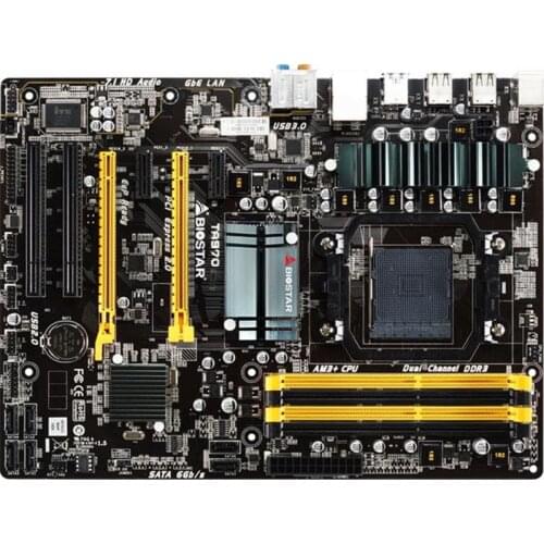Original motherboard for Biostar TA970 Socket AM3/AM3+ DDR3 32GB Desktop motherboard