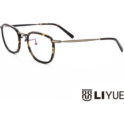 2021 Fashion mens eyeglasses frames Optical womens Glasses Frame Women Men Retro Prescription Clear eye glasses Myopia eyewear