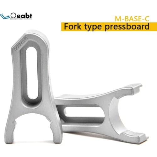 Oeabt M-BASE-C Optical Stainless Steel Fork Press Plate Breadboard Fixing Element Precision Optical Experiment Base