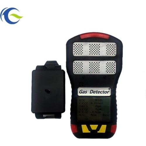 Biogas Use Portable 6 In 1 Gas Detector CH4 CO H2S O2 CO2 NH3 Analyzer