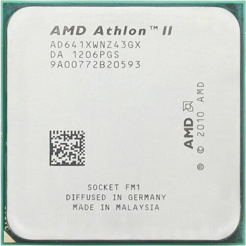 AMD Athlon II X4 641 2.8GHz/Quad-core/CPU Processor/AD641XWNZ43GX/Socket FM1