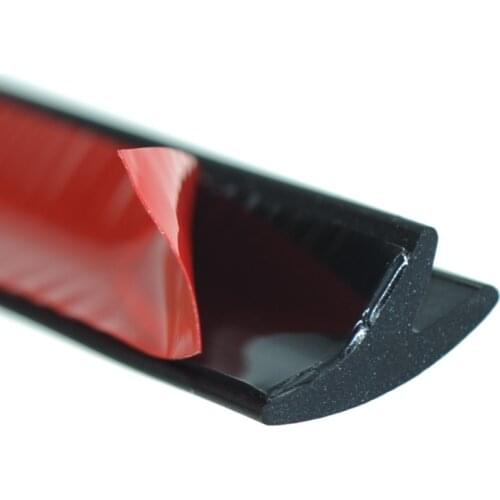 2 Meter V Type 3M weatherstrip Sealed Strips Trim Car Window Seal For Car Window weatherstrip Glass Car Accessories