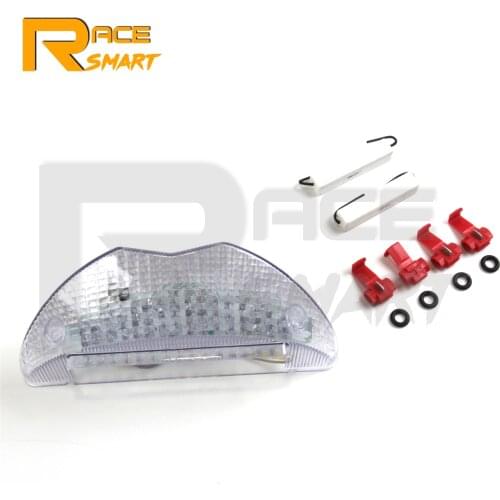 E-Mark Motorcycle LED Turn Signals Brake Tail Light Taillight For BMW F650GS 2005 2006 F650 GS F 650GS R1200GS R 1200GS 05 06