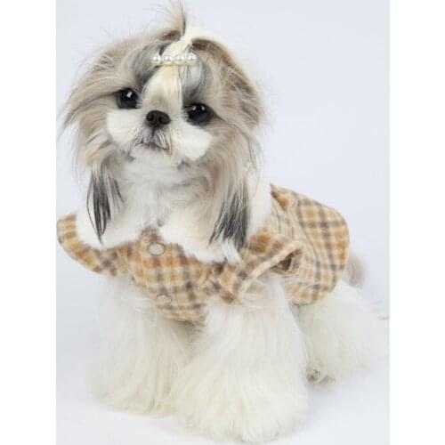 Winter Dog Coat Jacket Warm Pet Outfit Small Dog Clothes Cat Yorkshire Chihuahua Clothing Yorkie Pomeranian Poodle Costumes