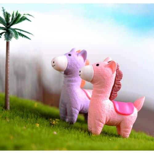 ZOCDOU 1 Piece PVC Horse Dinosaur Deer Zoo Dragon Mythical Animal Mounts Gaming Small Doll Crafts Figure Ornament Miniatures