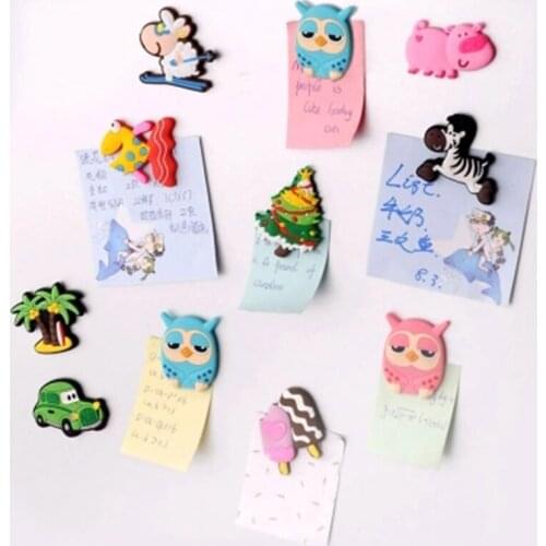 ZOCDOU Cattoon Scenery Car Ice Cream Zebra Cake Fridge Refrigerator Magnet Paster Ice Box Sticker Icebox Child Education Toy