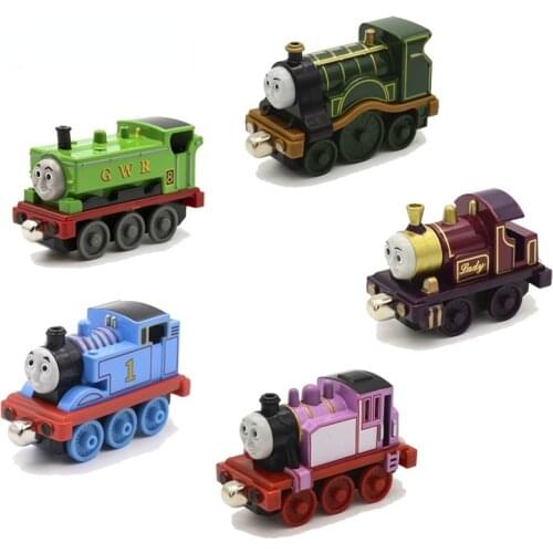 1:43 Thomas And Friends Alloy Magnetic Train Track Locomotive Toy Toby Emily Petcy Duck Train Model Children Boy Educational Toy